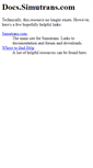 Mobile Screenshot of docs.simutrans.com